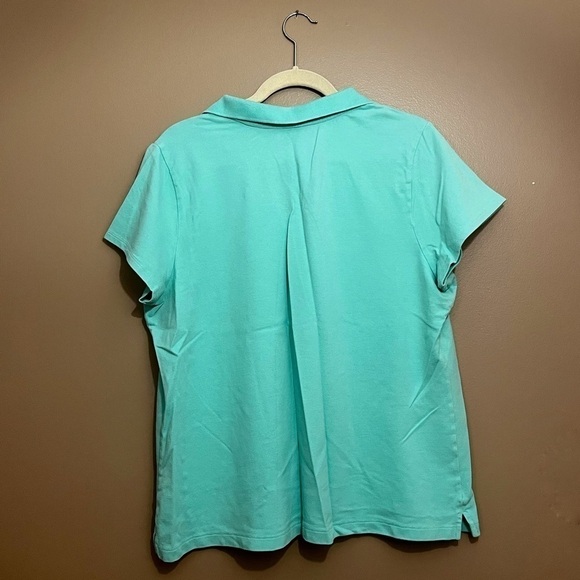 St. John’s Bay Teal Polo - Picture 3 of 3